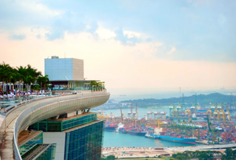 Singapur-Transport-Seefracht